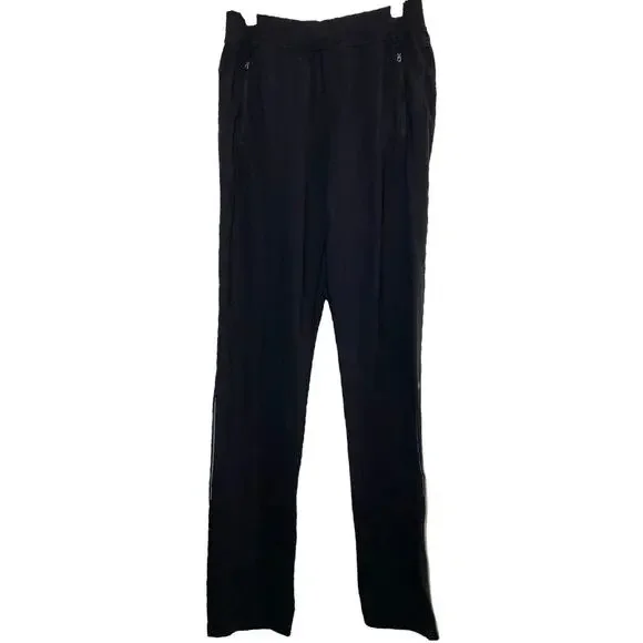 Lululemon Discipline Pant 32 Luon Lycra Sweat Wicking Zip Pockets Medium